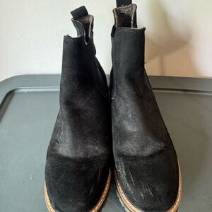 Black Suede Women’s Chelsea Boots